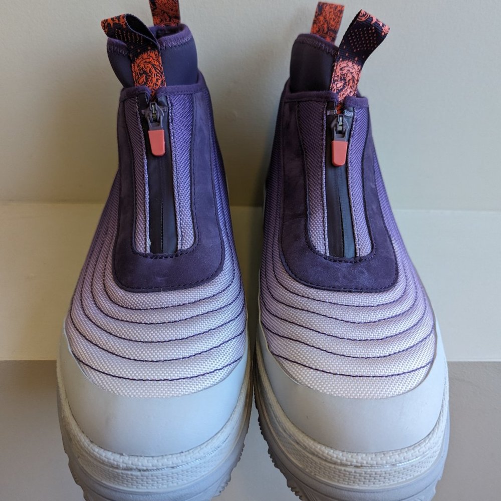 Converse x paria FARZANEH, hi-top sneakers, Men's size 10.5, purple & gray